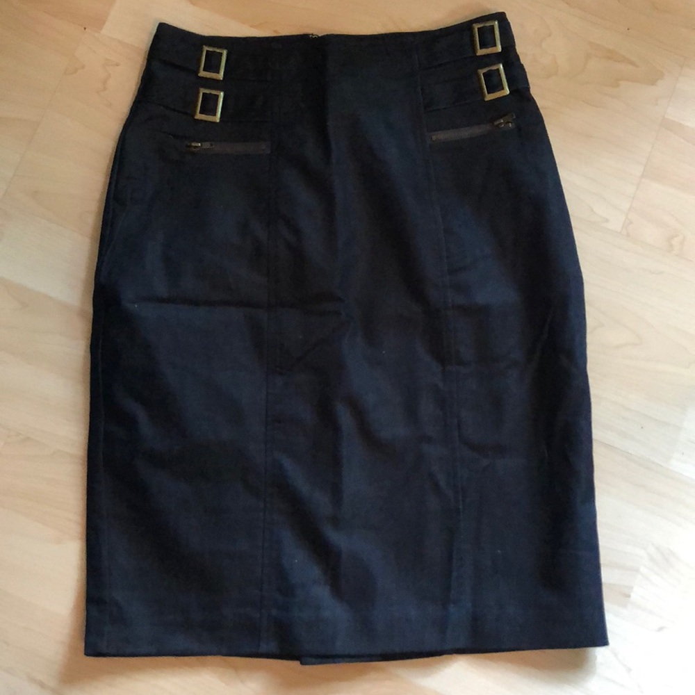 LAST CALL! Navy Pencil Skirt
